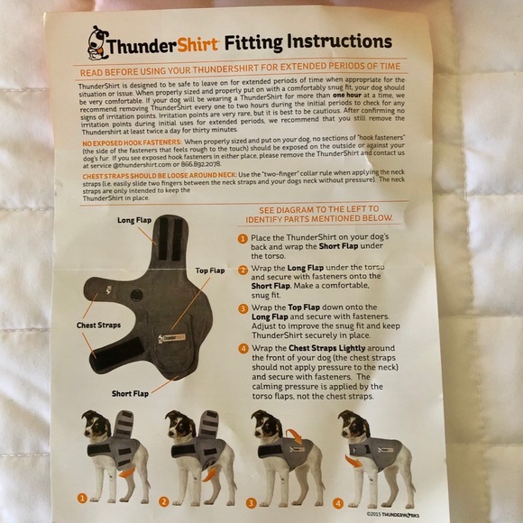 Thundershirt Gray XS Dog Anxiety Shirt - Picture 5 of 5